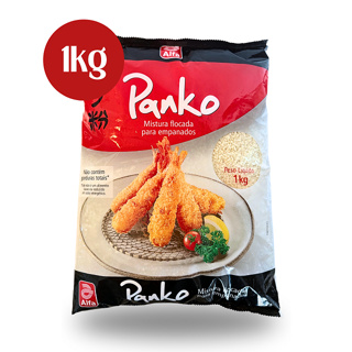 Farinha Panko Flocada Alfa 1kg Para Empanados Hot Rolls  e Temakis Hot Categoria Premium em Oferta na Shopee