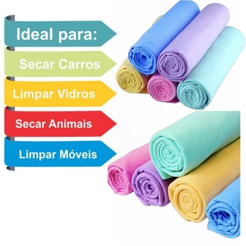 A Toalha Mágica multiuso é sua aliada perfeita para tarefas de limpeza que exigem alta absorção e eficiência.SUP133 em Oferta na Shopee