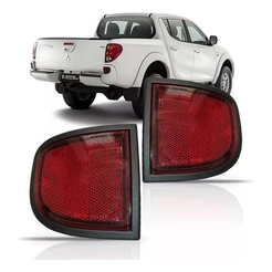 PAR REFLETOR PARACHOQUE TRASEIRO L200 TRITON 2008 2009 2010 2011 2012 2013 2014 2015