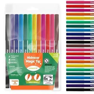 CANETINHA VAI E VEM 12 CORES LEO&LEO em Oferta na Shopee