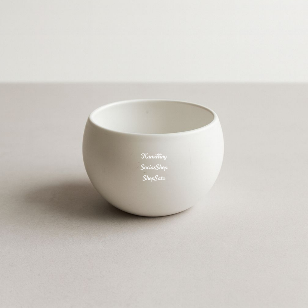 Vaso Branco Redondo Grande Para Arranjos Decoração Artificial em Oferta na Shopee