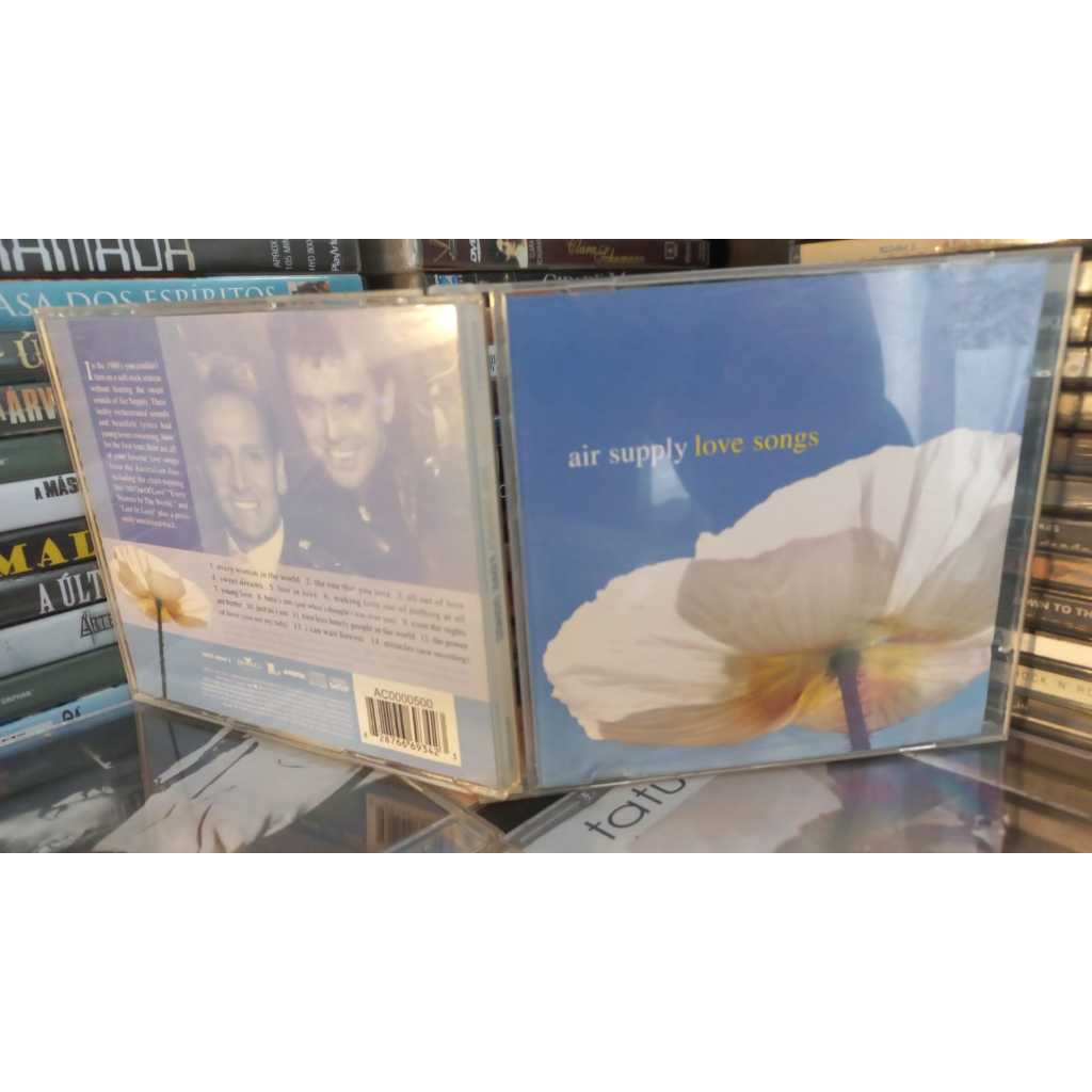 *CD AIR SUPPLY - Love Songs -BMG - Excelente estado