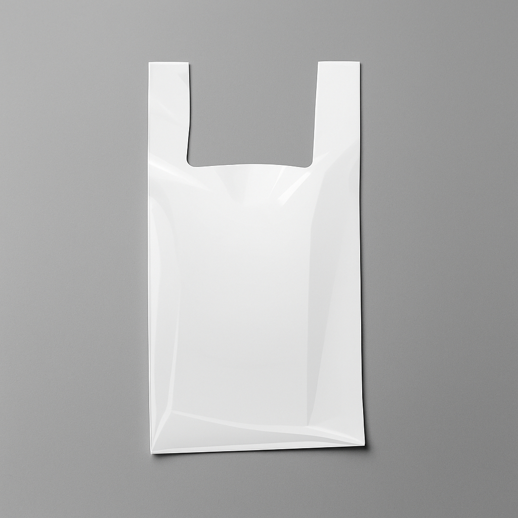 Sacola Plástica Milheiro 38x48cm Branca Mercado 1000 Unidades Empresa Supermercado Loja Comércio