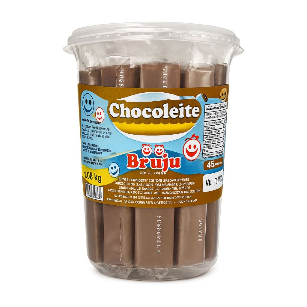 Pote Chocoleite Bruju 1,08kg – Chocolate ao Leite Cremoso  🍫