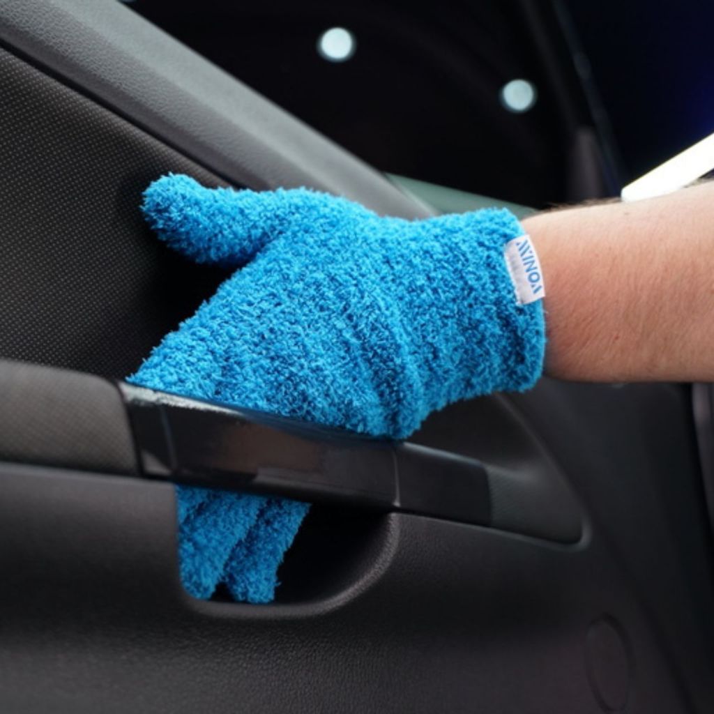 Par de Luvas Microfibra Automotivo Para Interiores Vonixx - Spare Parts and Accessories for Vehicles