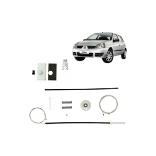 Reparo Máquina de Vidro Elétrico Clio 4Portas Dianteiro 99 á 2014 em Oferta na Shopee