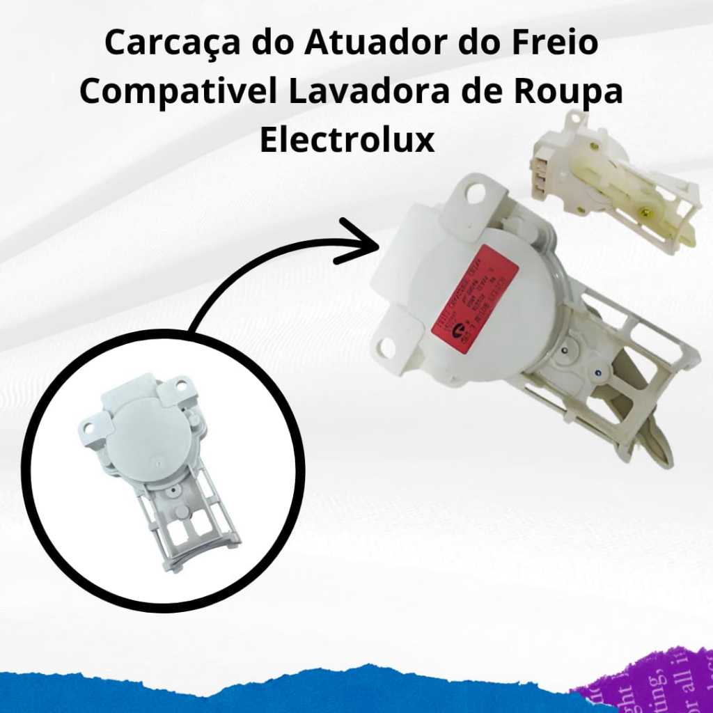 Carcaça Atuador De Embreagem Para Lavadora Lt13b