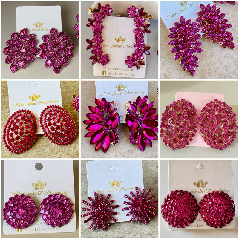 Brinco Madrinha Fucsia: Onde Comprar | BuscaProdutos