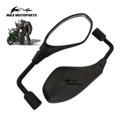 Retrovisor F800 BMW Fixo 90 Graus Rosca Yamaha - P/ Motos Factor/ Fazer/ MT/ Crosser