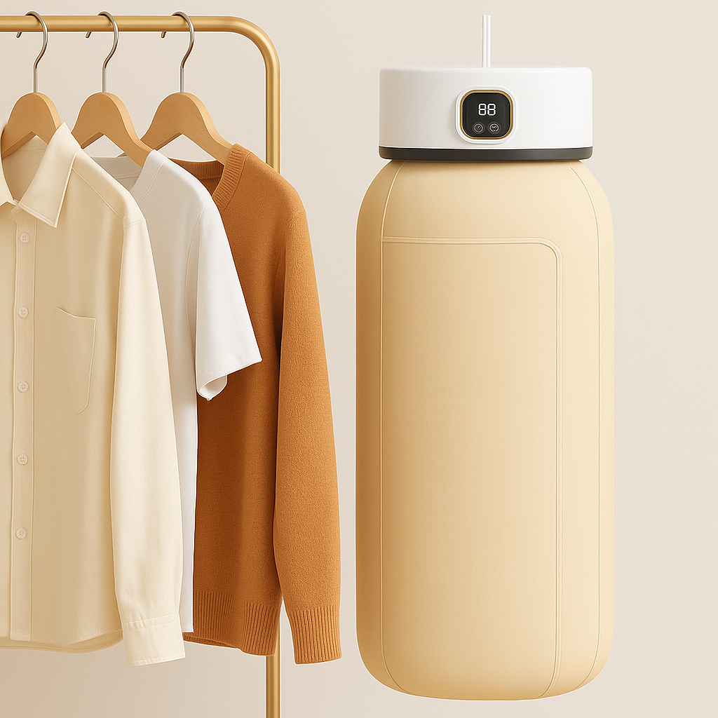 Secagem de Roupas Elétrica Mini Secadora 110V/220v Com Cortina Portátil Com Led  e estilização