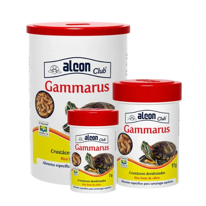 Ração Alcon Club Gammarus - Alimento específico para tartarugas aquáticas em Oferta na Shopee