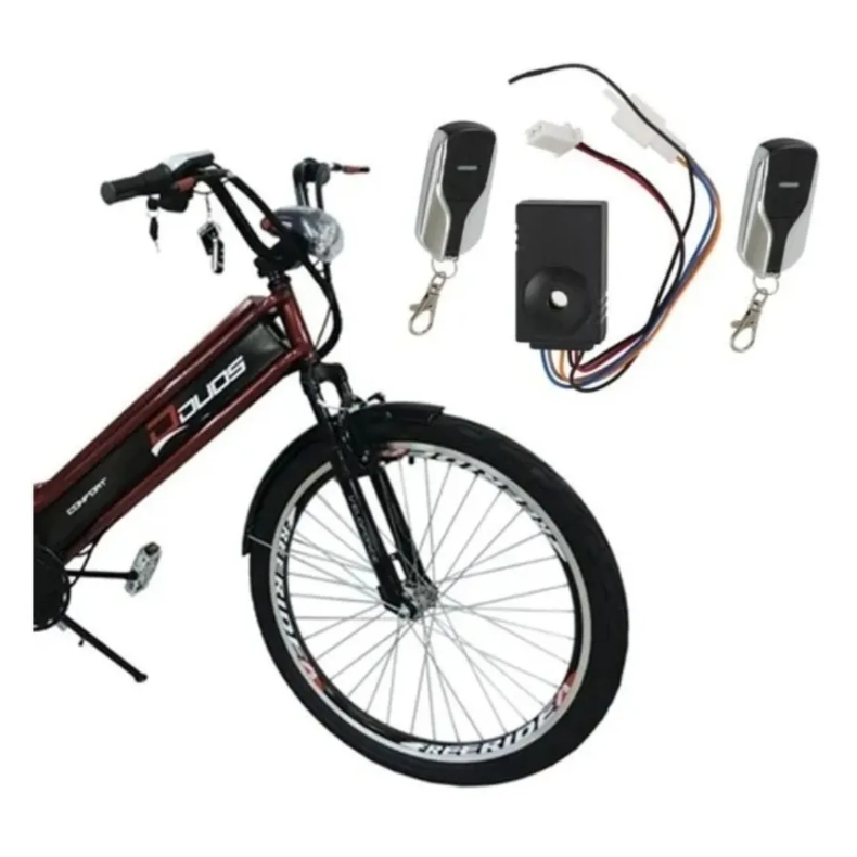 Alarme Para Scooter Brasil, Duos Bike E Triciclo Elétrico