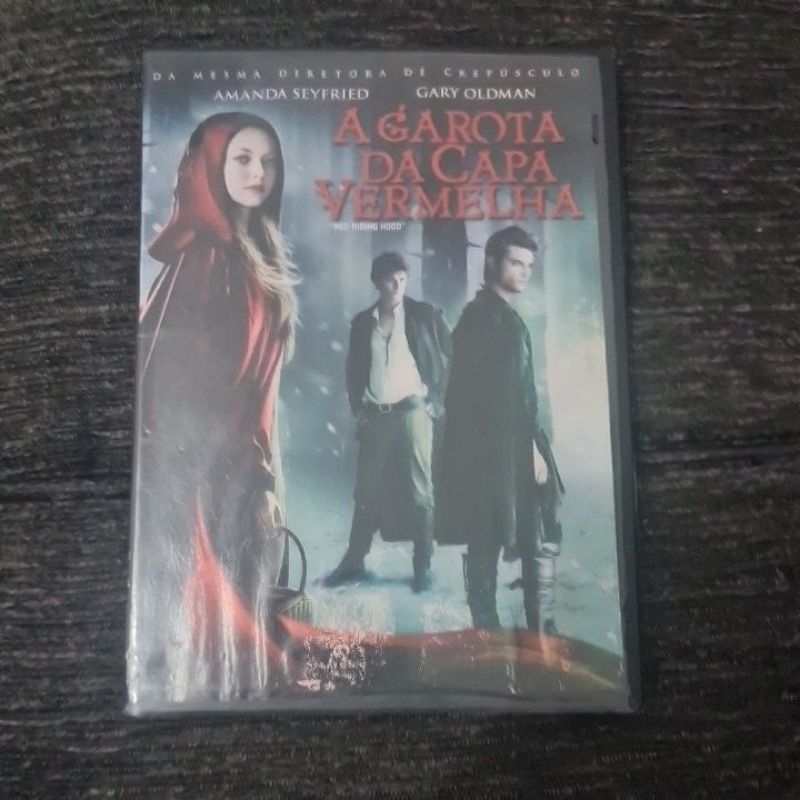 DVD Filme Original A Garota da Capa Vermelha