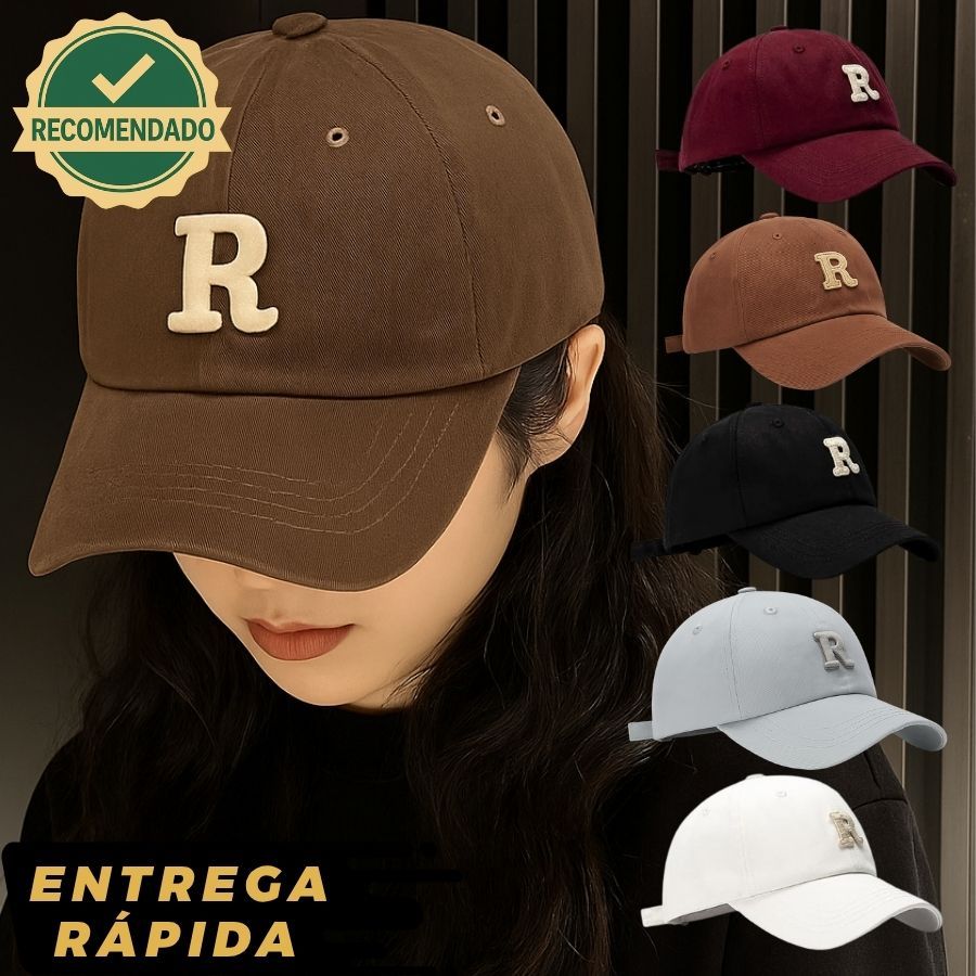 Boné de Baisebol Retrô Snapback Unissex Algodão Estilo Casual / Esportivo / Verão / Kpop em Oferta na Shopee