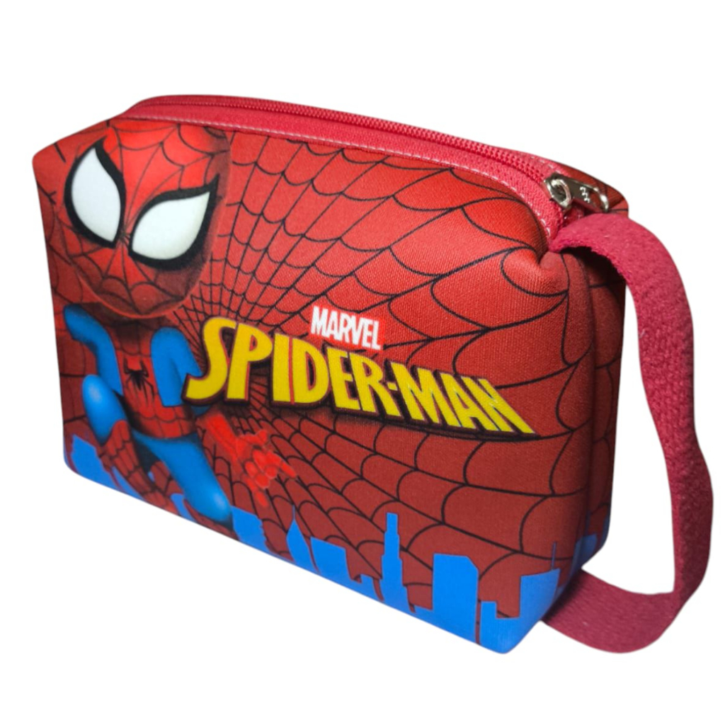 Necessaire Bolsa de Mão Porta Objetos Acessórios Estampas Menino Aranha ou Spider