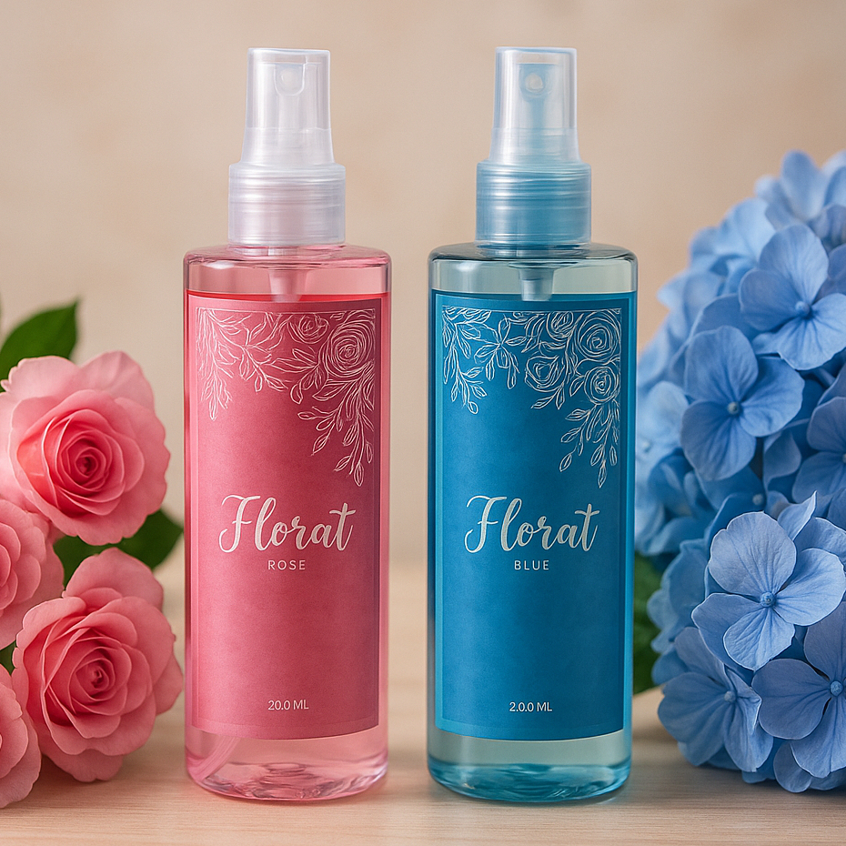 Kit 2 Body Splash Blue Serenity e Rosa Encantada - Feminino 200ml (cada) em Oferta na Shopee