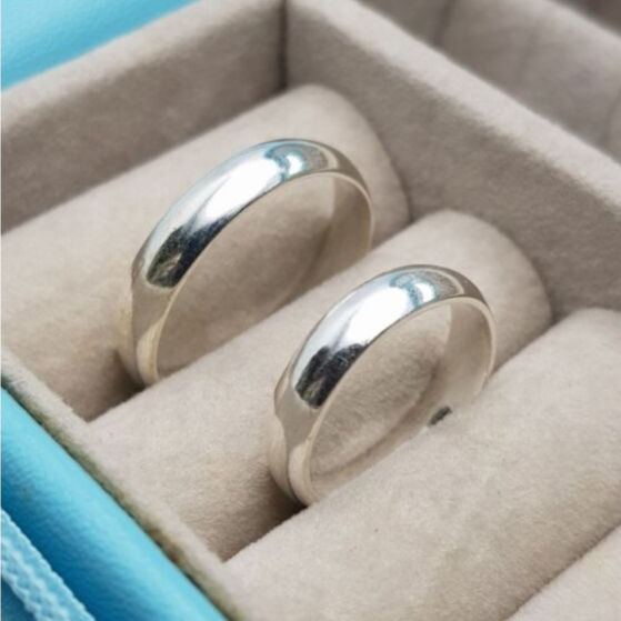 Aliança de Namoro Minimalista - Comprar com Melhor Preço em Anéis