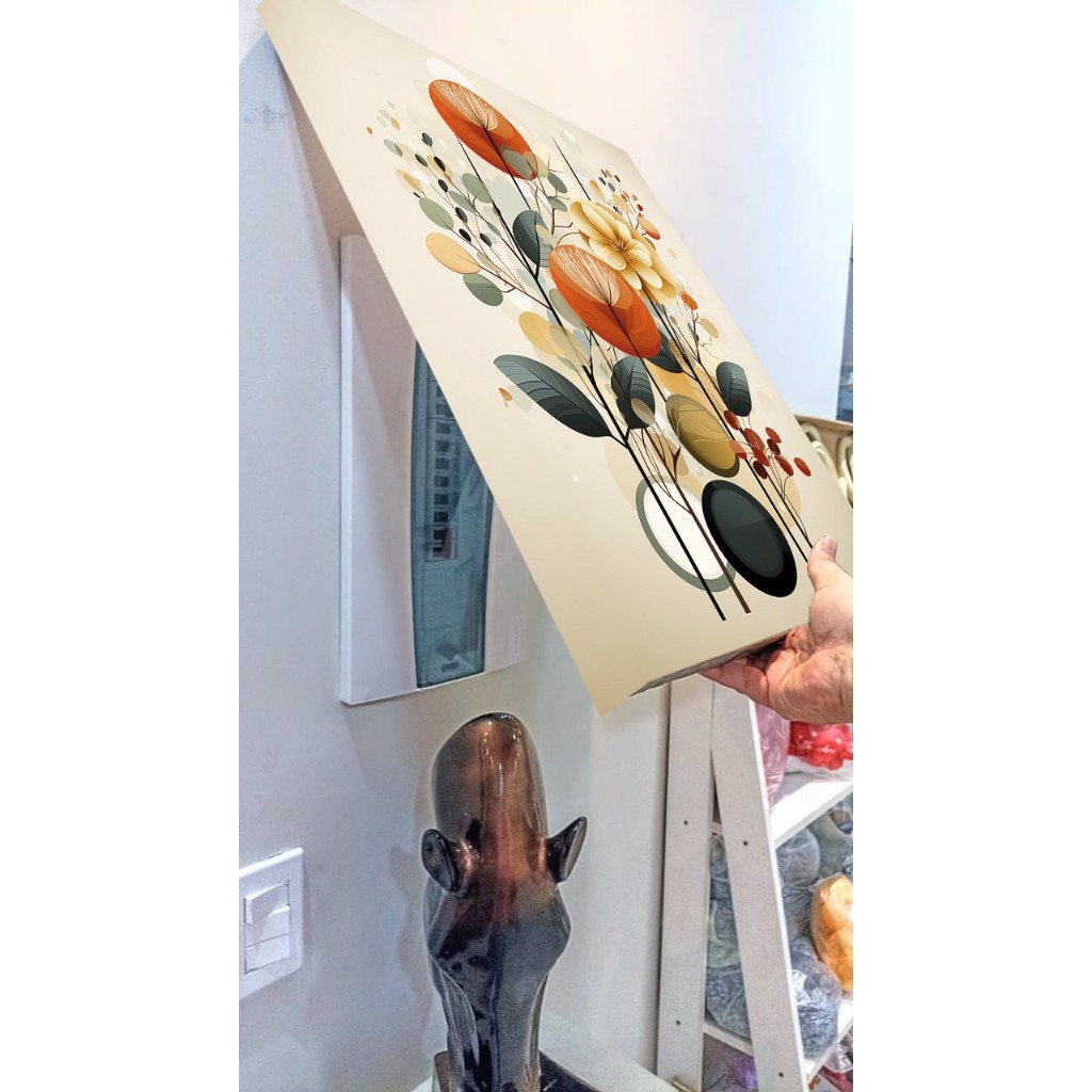 Quadro 44x35 Esconde Cobrir Caixa De Luz Energia Quadro de Distribuição Disjuntores Decoração em Oferta na Shopee