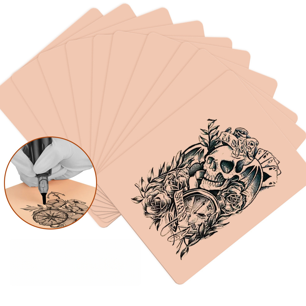 Kit 2/5/10 Pele Artificial Tatuagem Sintética Micropigmentacão Tatto em Oferta na Shopee