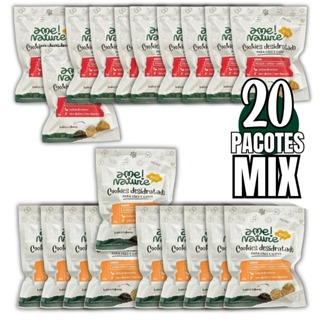 Kit com 20 Petiscos 100% Naturais 10 Sabor Acém + 10 Sabor Fígado para Cães e gatos 100% Desidratado em Oferta na Shopee