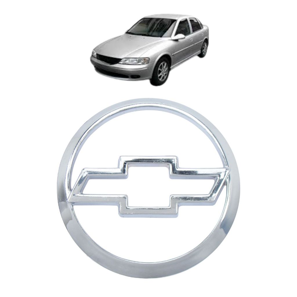 Emblema grade – Vectra 2002 a 2006 – Logo GM - Cromado