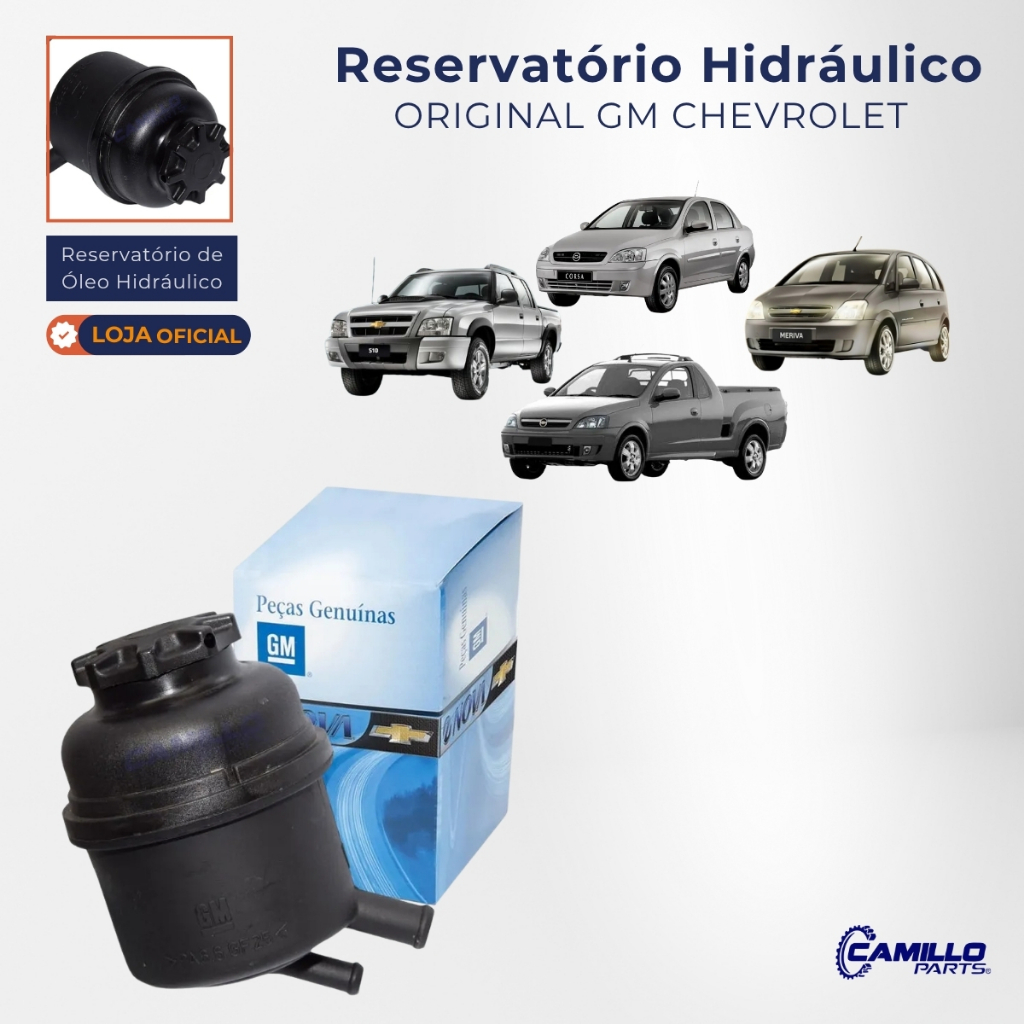 Imagem Reservatório Hidráulico Gm S10 2.5 2.8 2004 2005 2006 2007