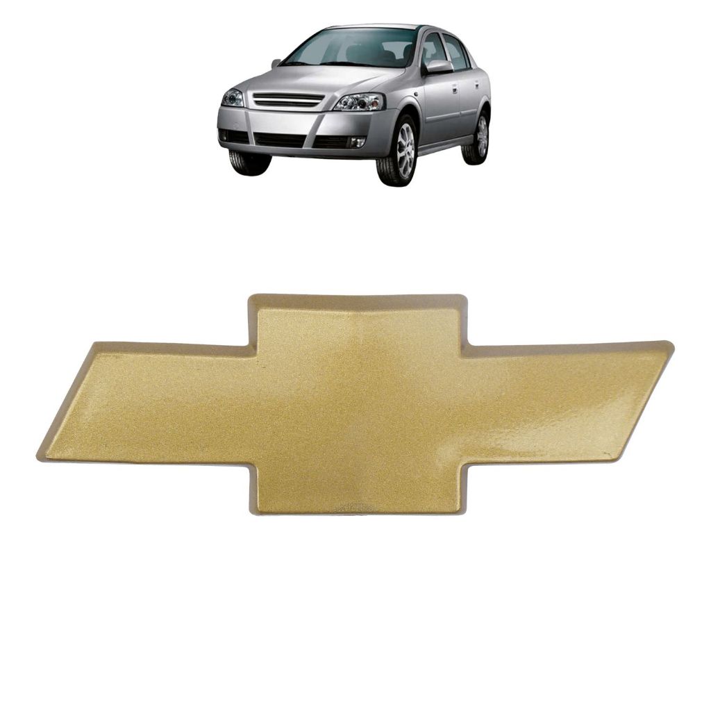 Emblema gravata da Grade Astra 2002 a 2011 Dourado