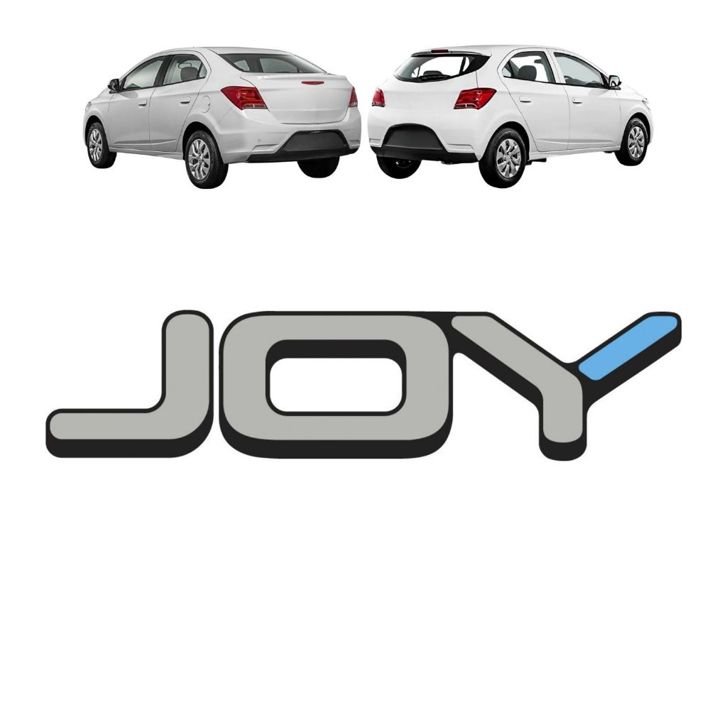 Emblema Adesivo JOY Onix/Prisma 2017 a 2020