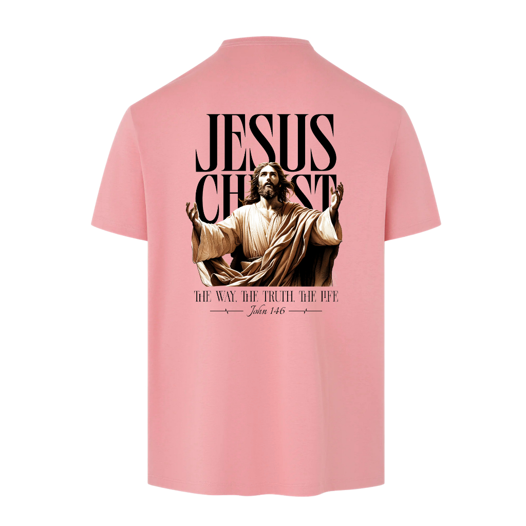 Camiseta Streetwear Masculina Básica Modelo "Jesus Christ" 100% Algodão | Casual e Estilosa | Lançamento Exclusivo