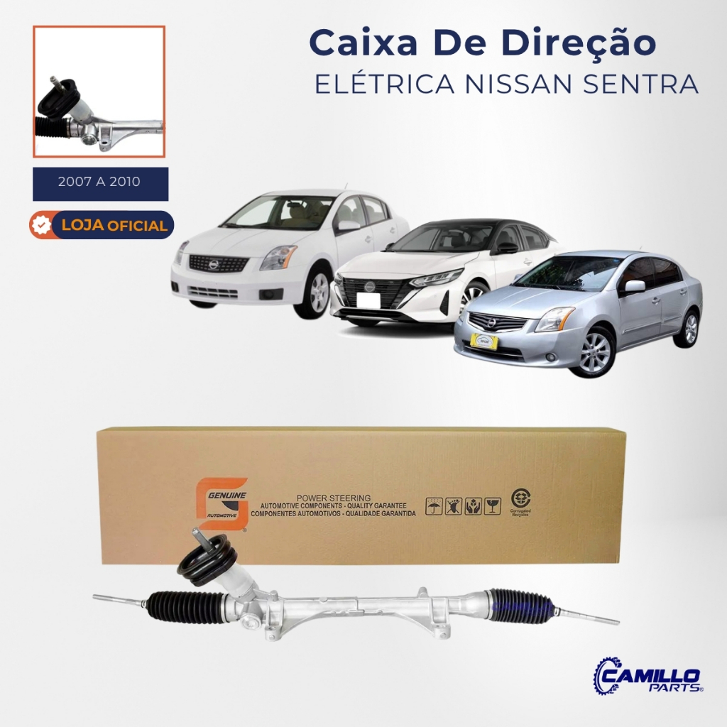 Caixa De Direção Elétrica Nissan Sentra 2007 2008 2009 2010 em Oferta na Shopee