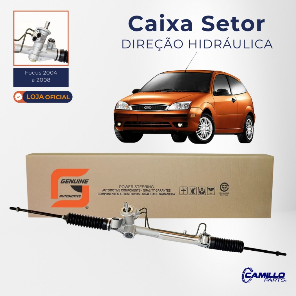 Caixa Setor Direção Hidráulica Focus 2004 2005 2006 2007 08 em Oferta na Shopee