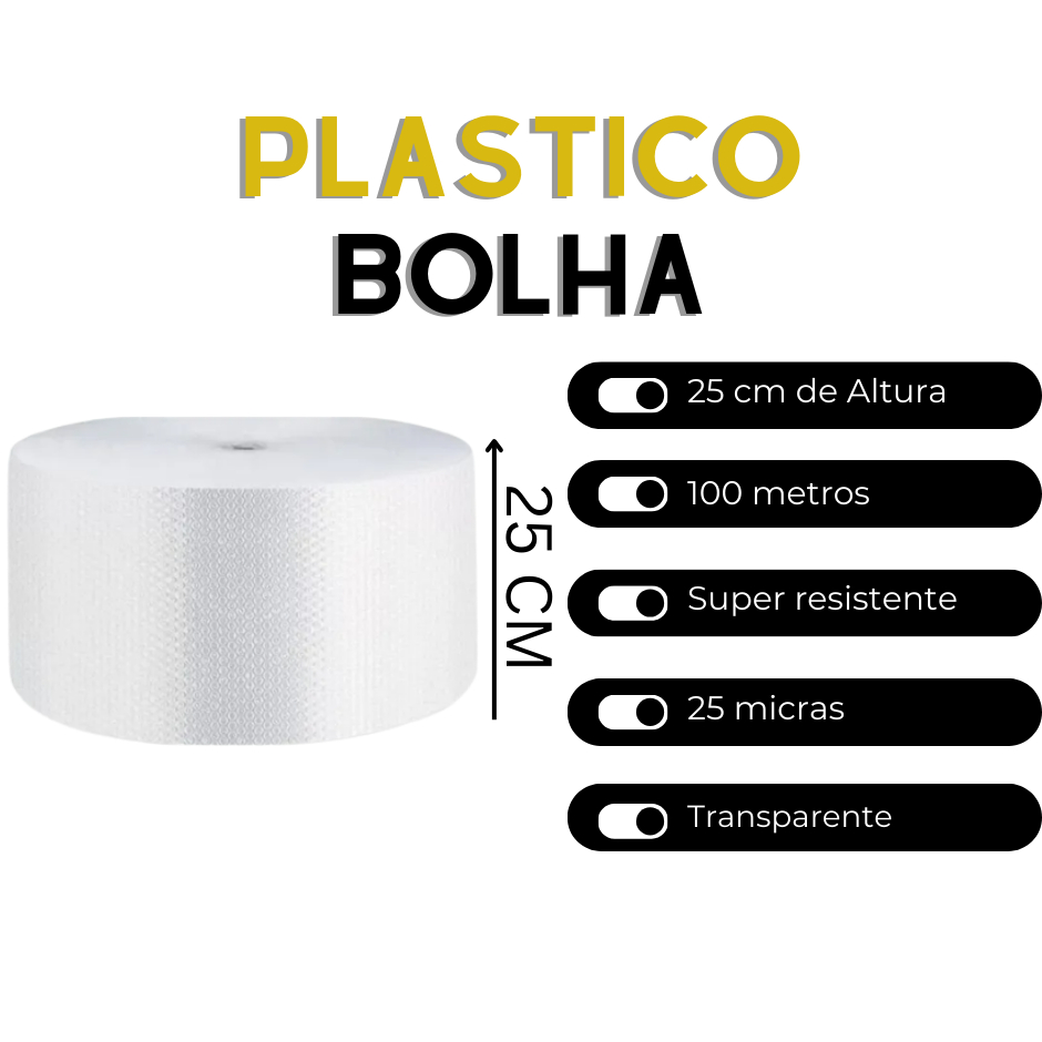 Proteja Seu Moveis Na Mudança Plast Bolha 25x100m Resistente -AF em Oferta na Shopee