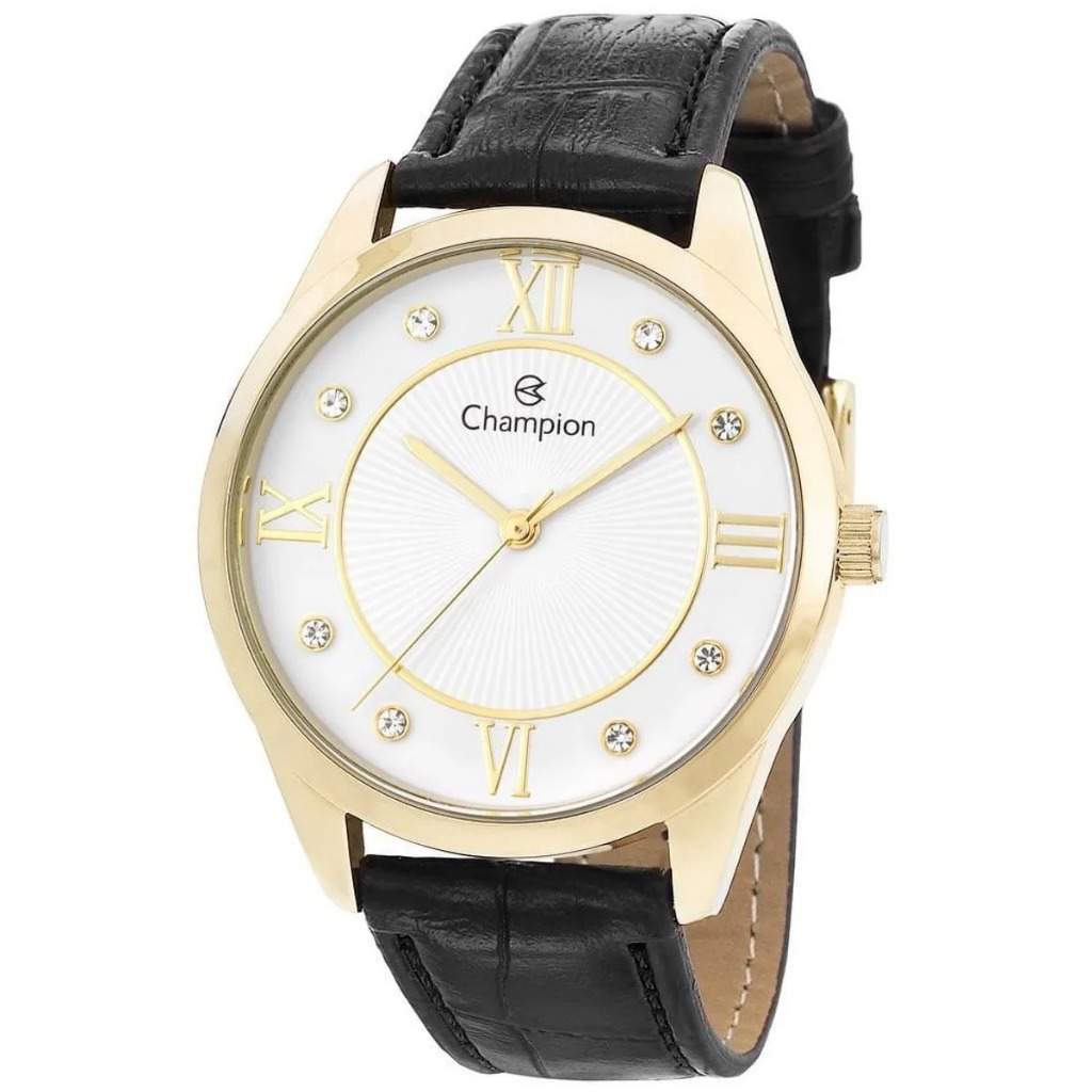 Relogio Feminino Champion Original CN28268B Dourado Analógico Sotisficado Moderno em Oferta na Shopee