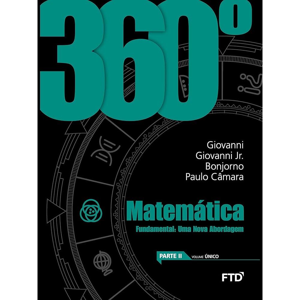 Livro - Box 360 Matemática Fundamental Volume Único Completo Giovanni Jr Bonjorno Paulo Câmara- Liv