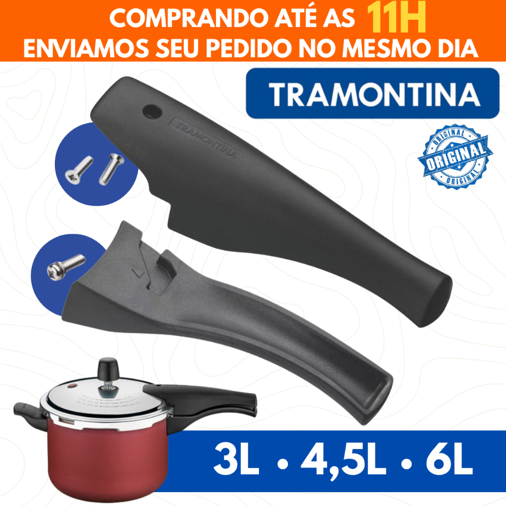 Imagem Cabo Superior Inferior Panela Pressão Vancouver Tramontina Original