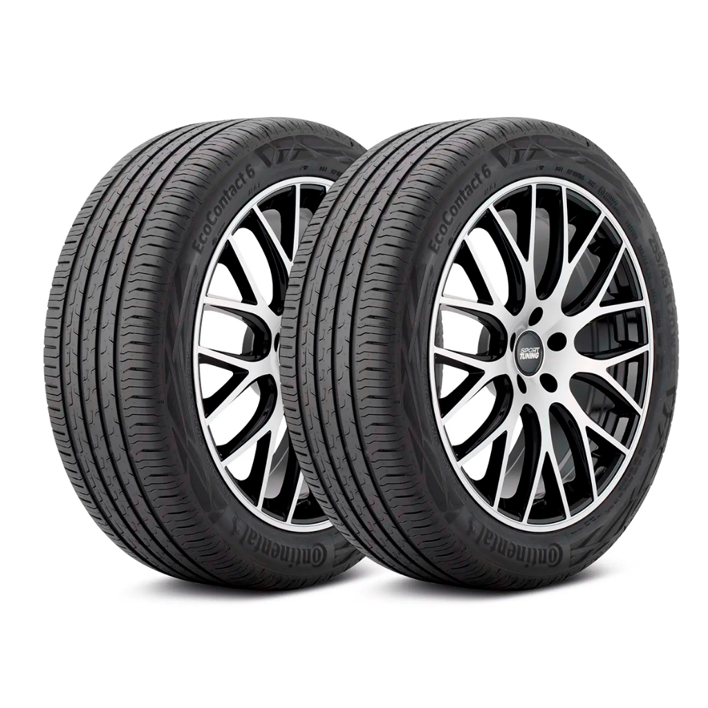 Kit 2 Pneus 185/60R15 Continental EcoContact 6 88H em Oferta na Shopee