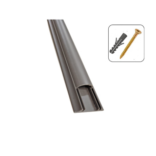 1m Canaleta Pvc 35x10x1000mm Para Piso Sem Dupla Face Ilumi em Oferta na Shopee