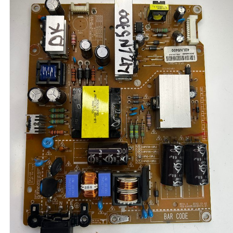 Placa Fonte Tv -EAX6510001(1.0)-42LN5700