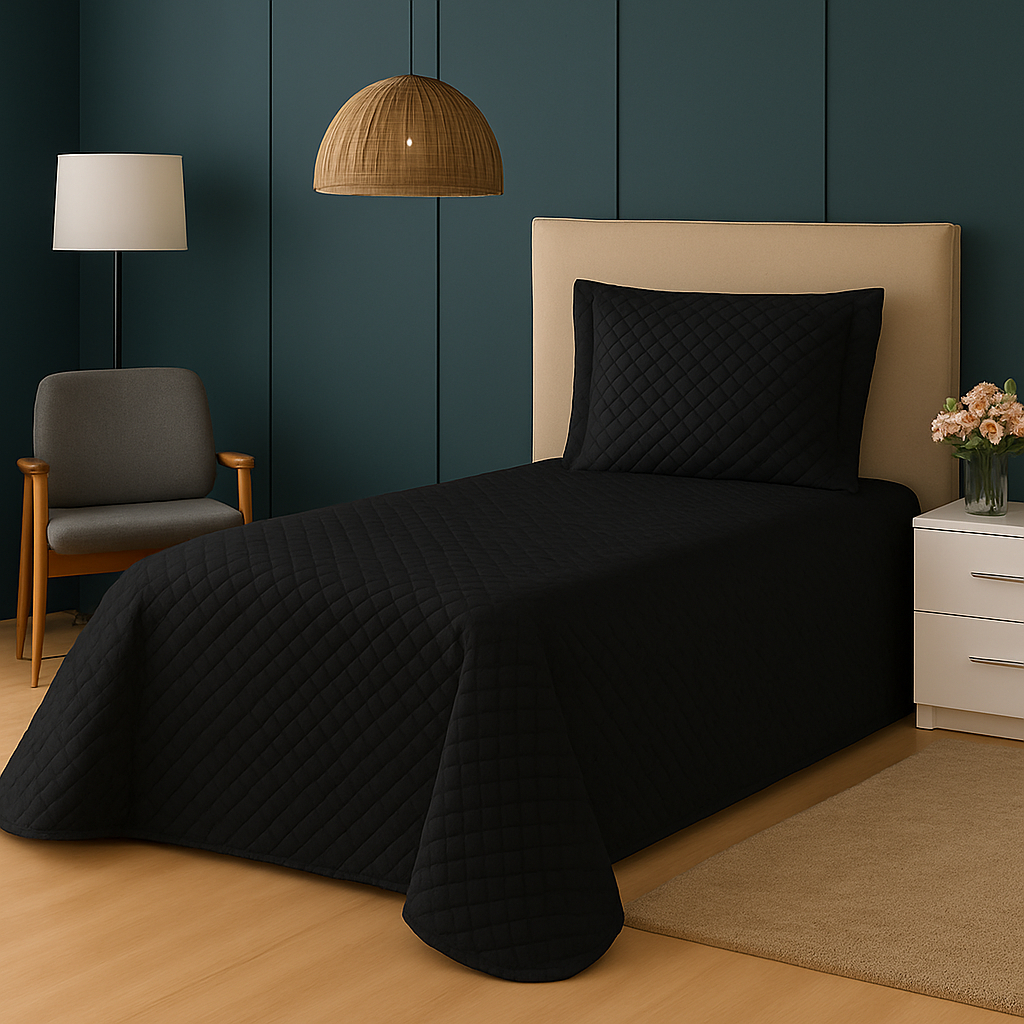 Jogo De Cama Cobre-leito Solteiro 2 Peças Menino Masculino Colcha Protetor de Colchão Oferta
