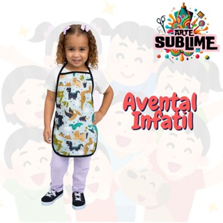 Avental Infantil - Impermeável À Prova D'água em Oferta na Shopee