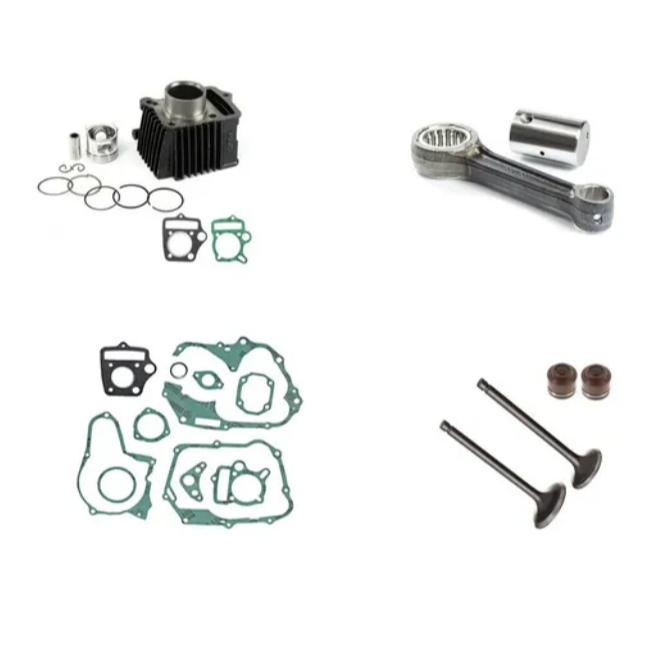 Kit Motor 90cc Biela Junta Valvulas Shineray Jet 50 Xy50q