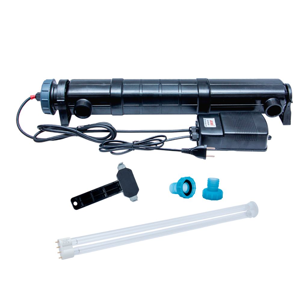 Filtro UV Lâmpada limpador de Água para Aquários Lagos 55W