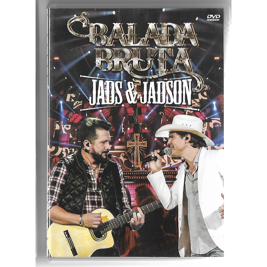 DVD Original Jads e Jadson Balada Bruta Sertanejo