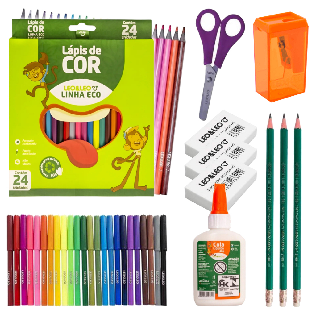 Kit Material Escolar Completo: Onde Comprar | BuscaProdutos
