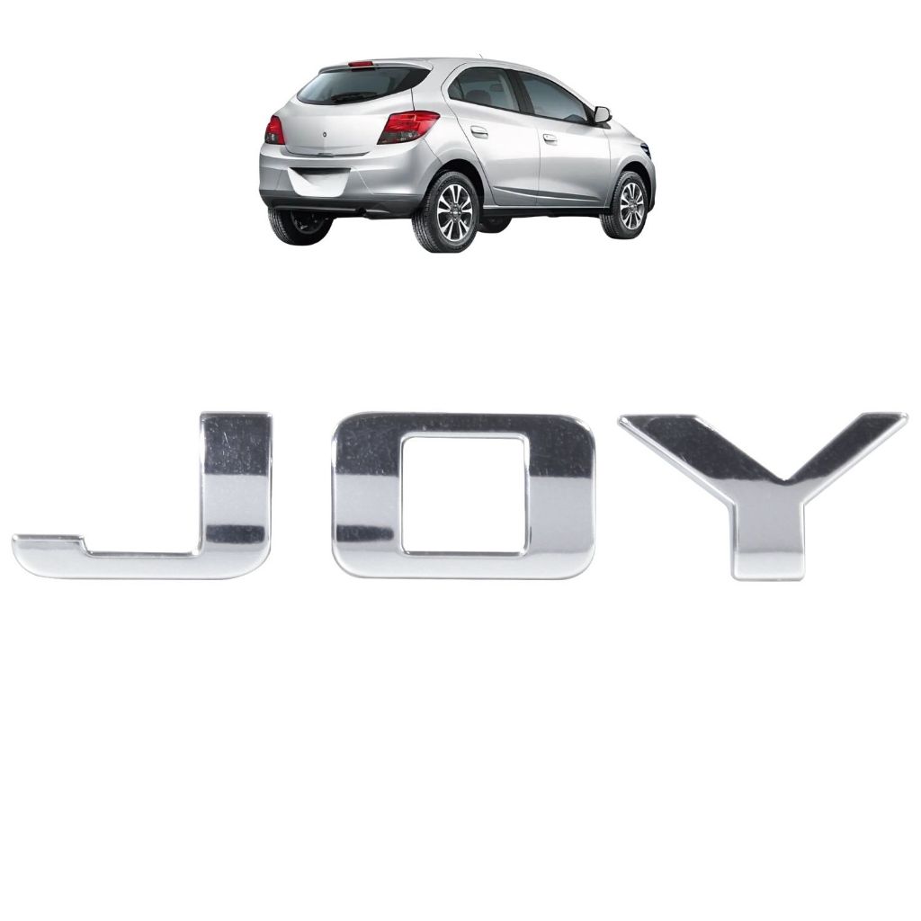 Emblema Letreiro JOY Prisma Onix 2019 a 2020