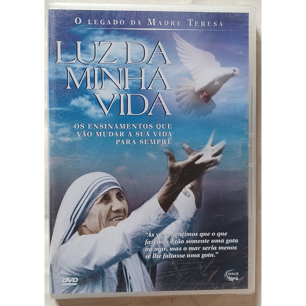 Dvd Luz da Minha Vida O Legado de Madre Teresa Lacrado