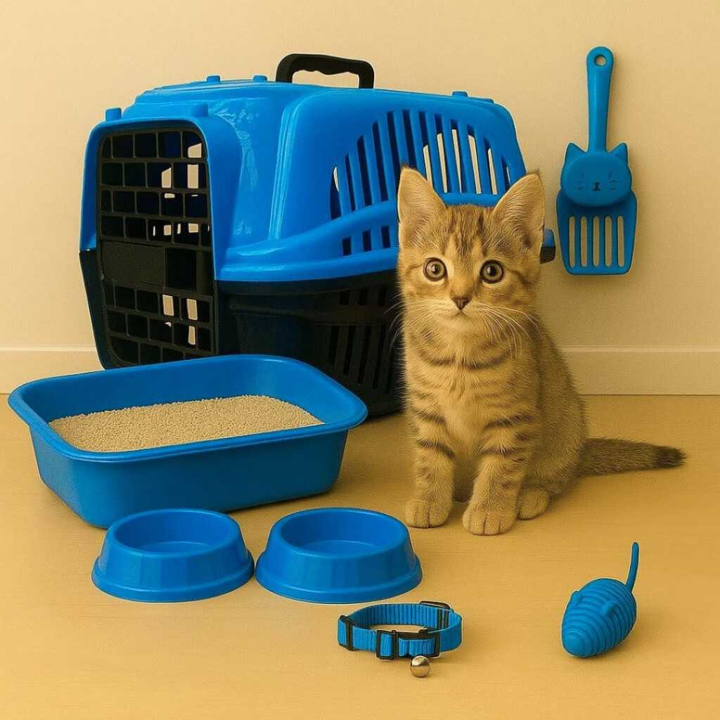 Kit Para Gatos Caixa De Areia Completo Transporte Pet Brinquedo Para Gatos