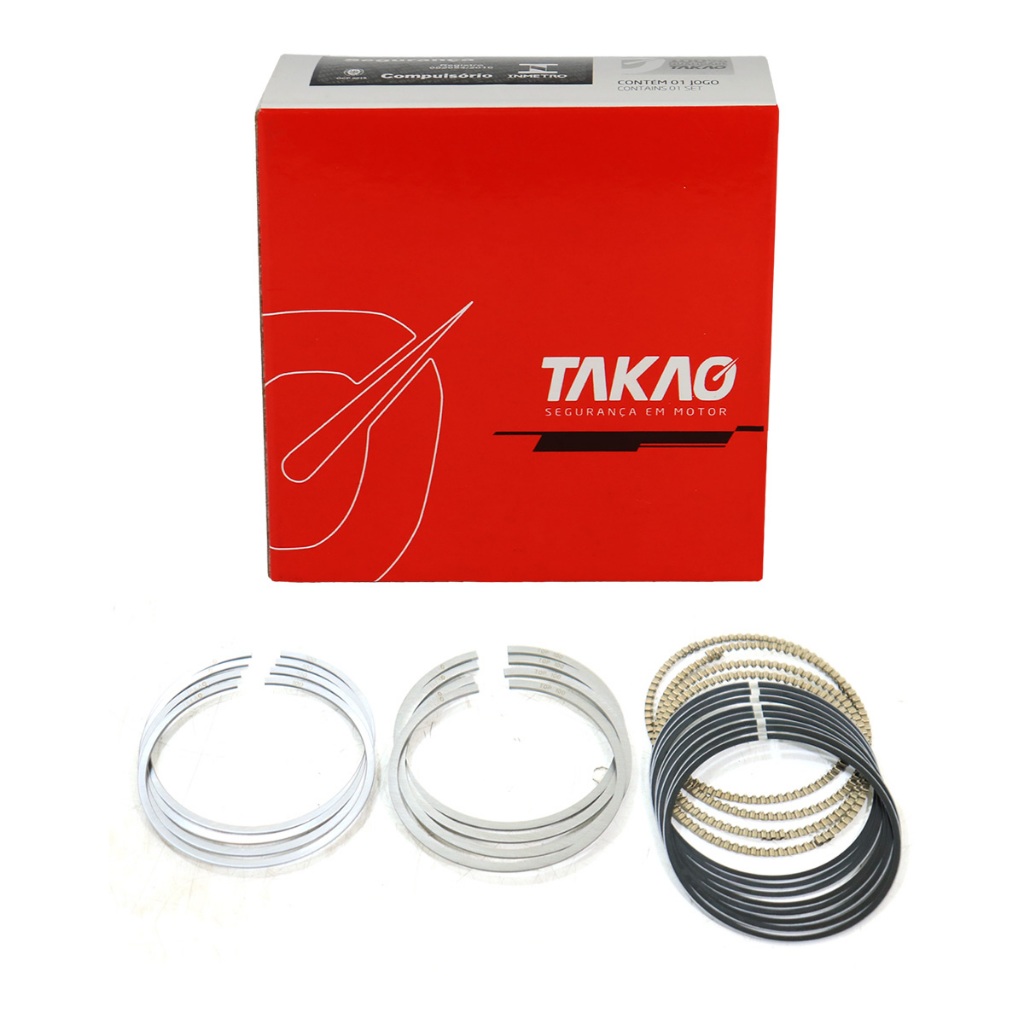 Jogo Anéis Motor STD Para Gol At 1.0 8v 16v De 1997 A 2005 em Oferta na Shopee