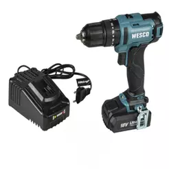Parafusadeira E Furadeira De Impacto Portátil A Bateria 18V WS2390 Com Alta Performance - Wesco
