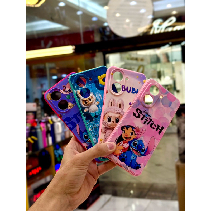 Capa ou película Xiaomi redmi A5 ou poco C71 (capa aveludada/capinha do Stitch/capinha labubu/película 3D)
